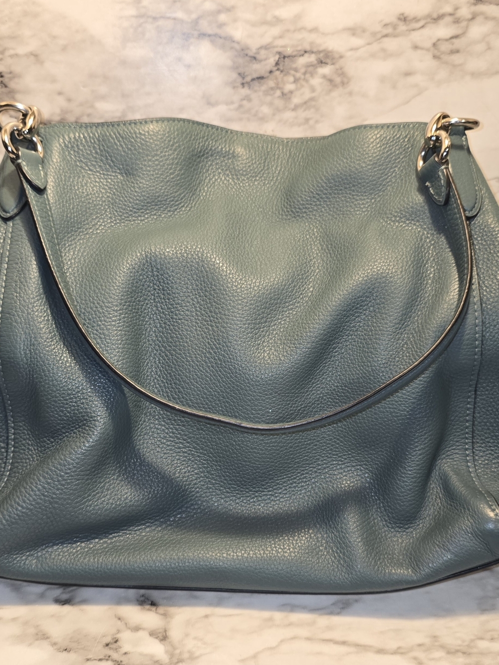 Coach Hallie shoulder bag Dark Green - Picture 4 of 14